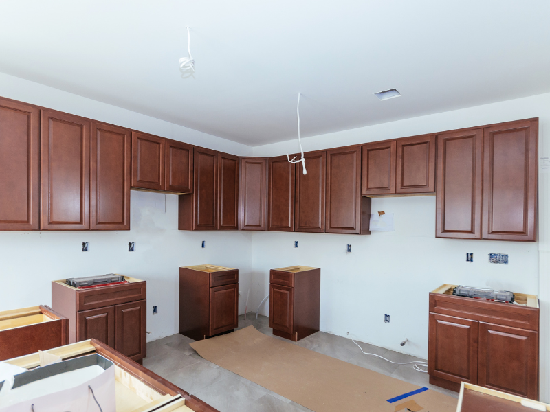 custom cabinet installation