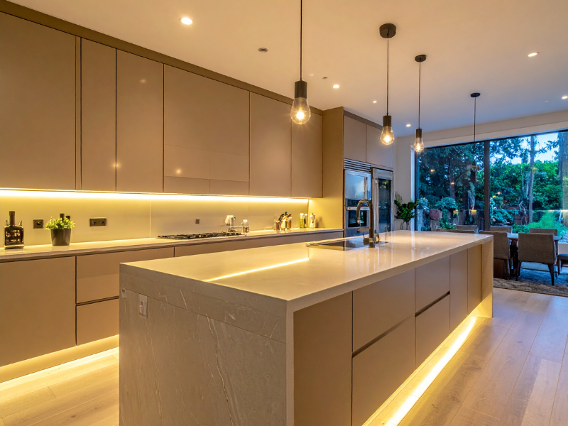 kitchen island consturction